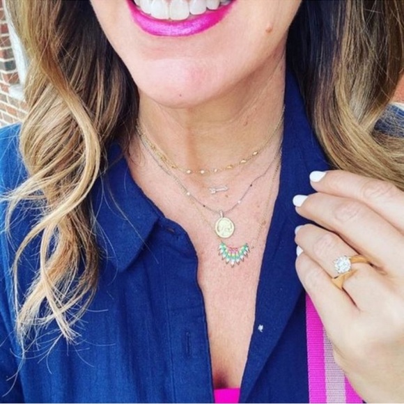 Stella & Dot | Necklace | Heritage Coin Mini - Picture 4 of 13